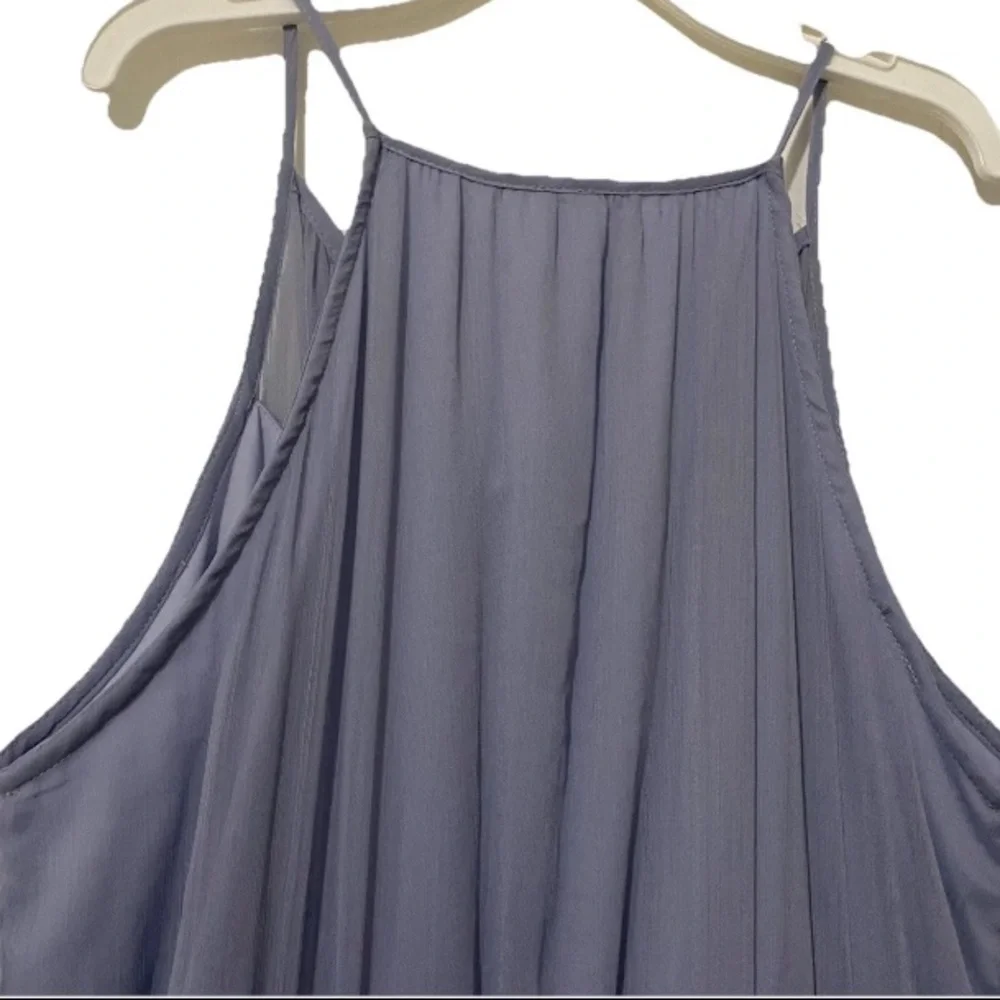 L Love Women’s Size Large Brand New Stormy Skies Maxi Dress Sleeveless NWT